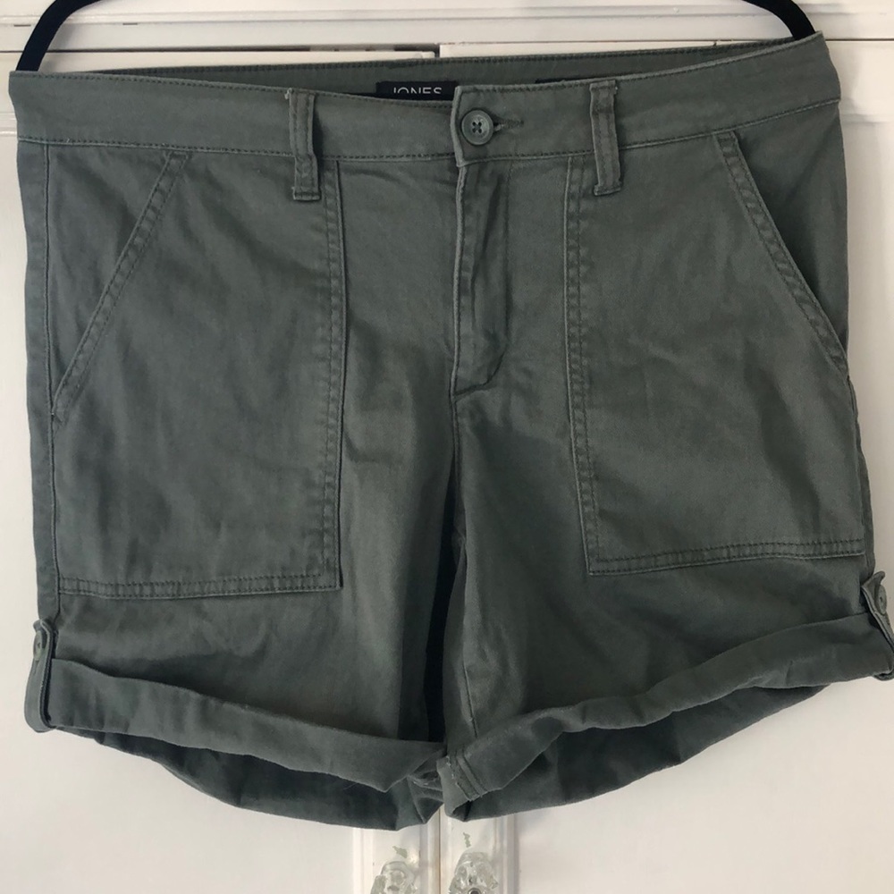 Army Green Utility Shorts